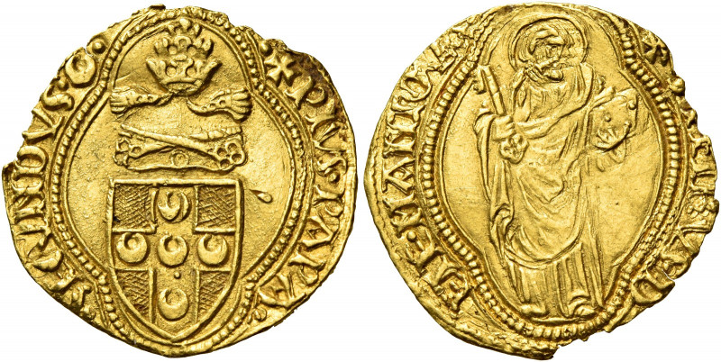 Mantova. Pio II (Enea Silvio Piccolomini), 1458-1464 

Ducato papale, AV 3,46 ...