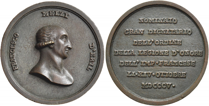Milano. Epoca napoleonica. Francesco Melzi d’Eril, 1753-1816 

Medaglia 1805, ...