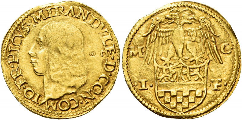 Mirandola. Gianfrancesco Pico, 1499-1533 

Ducato, AV 3,42 g. IO FR PICVS MIRA...