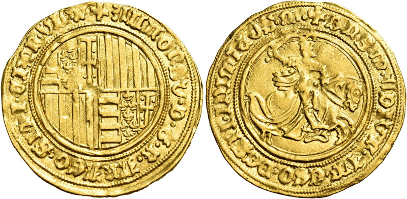 Napoli. Alfonso I d’Aragona, 1442-1458 

Sesquiducato o da un ducato e mezzo, ...