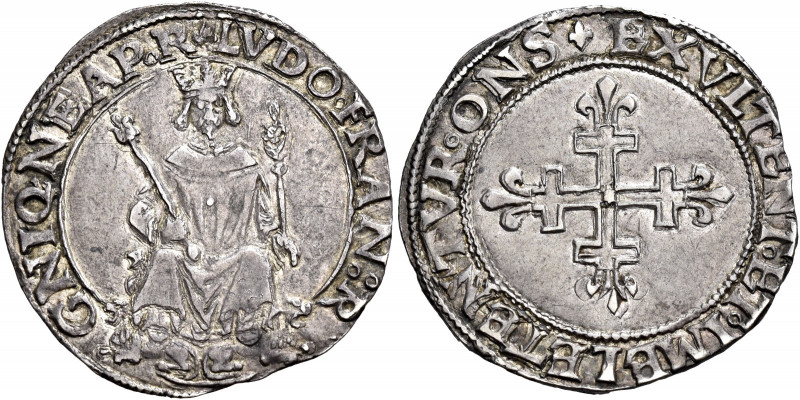 Napoli. Luigi XII di Francia, 1501-1503 

Carlino, AR 3,60 g. LVDO FRAN R – GN...