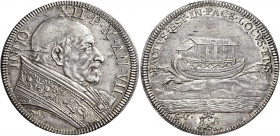 Roma. Innocenzo XII (Antonio Pignatelli), 1691-1700 

Mezza piastra anno VII, AR 15,95 g. INNO – XII P M AN VII Busto a d. con piviale ornato; sotto...