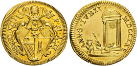 Roma. Benedetto XIII (Pier Francesco Orsini), 1724-1730 

Scudo del Giubileo 1725/II, AV 3,35 g. BENED XIII – P M A II Stemma sormontato da triregno...