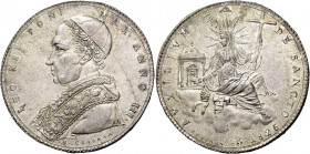 Roma. Leone XII (Annibale Sermattei della Genga), 1823-1829 

Scudo anno III/1826. Pagani 132. Berman 3255.
Esemplare con bei fondi brillanti e in ...