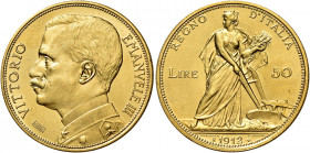 Savoia. Vittorio Emanuele III re d’Italia, 1900-1946 

Da 50 lire 1912. Pagani 653. MIR 1121b.
q.Fdc

Sigillata Raffaele Negrini 1 luglio 2004.