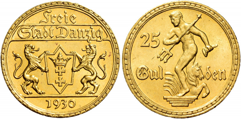Polonia. Danzica città libera 

Da 25 gulden 1930. Friedberg 44.
Molto rara. ...