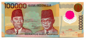 Indonesia 100000 Rupiah 1999
P# 140; #AAS513006; UNC