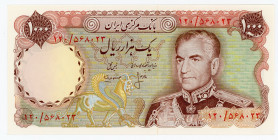 Iran 1000 Rials 1974 - 1976 (ND)
P# 105b; #568023; UNC