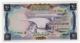 Iraq 10 Dinars 1971 (ND)
P# 60; #589309; UNC
