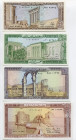 Lebanon Lot of 7 Banknotes 1980 - 1988
P# 61c, 62d, 63f, 664c, 65d, 66d & 67e; 1-5-10-25-50-100-250 Livres; UNC