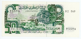 Algeria 50 Dinars 1977
P# 130; #109034324; UNC