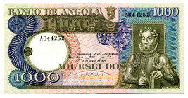 Angola 1000 Escudo 1973
P# 108; #aA044252; AUNC