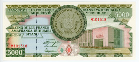 Burundi 5000 Francs 1997
P# 40; #M101518; UNC
