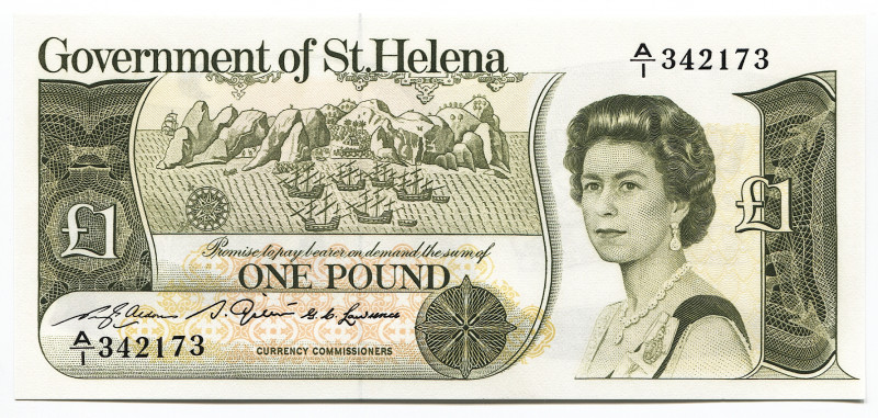 Saint Helena 1 Pound 1981
P# 9; #A1-342173; UNC