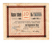 Estonia Sindi Linen Factory 10 Marka 1919
Ryab# 18215; Rare; XF