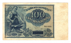 Estonia 100 Krooni 1935
P# 66a; VF