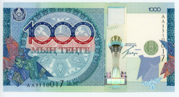 Kazakhstan 1000 Tenge 2010
P# 35; #АА3310017; UNC