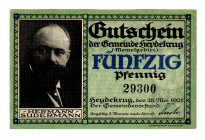 Lithuania Memel Notgeld 50 Pfennig 1921
UNC