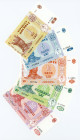 Moldova Lot of 5 Banknotes 2006 - 2008
P# 8g; 9e; 10e; 13h; 14e; UNC