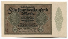 Germany - Weimar Republic 500000 Mark 1923
Ro# 87f; # 12AC 282776; UNC