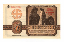 Germany - Third Reich Winterhelp 1 Reichsmark 1939
Kroll# 362; UNC