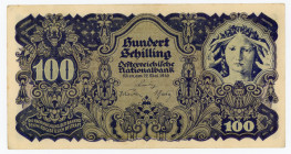 Austria 100 Schilling 1945
P# 118; #21817; XF