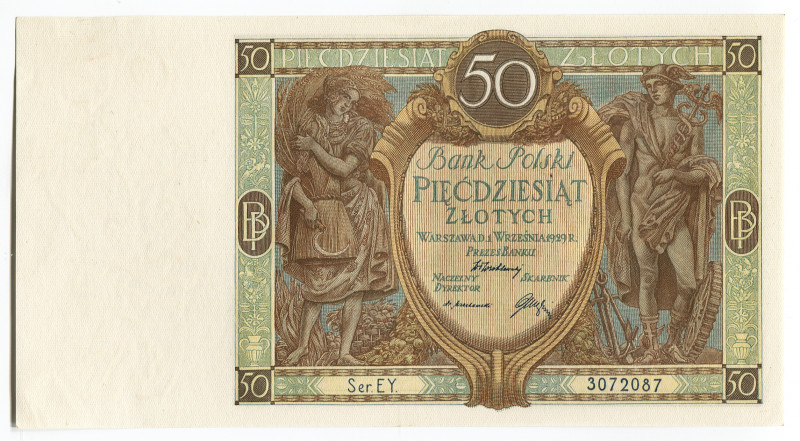 Poland 50 Zlotych 1929
P# 71; # EY 3072087; UNC