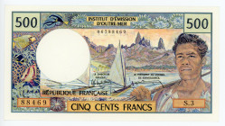 Tahiti 500 Francs 1985 (ND)
P# 25d; #06788469; UNC