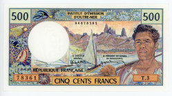 Tahiti 500 Francs 1985 (ND)
P# 25d; #06878361; UNC