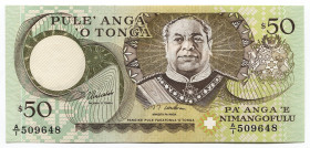 Tonga 50 Pa'anga 1995 (ND)
P# 36; #A1-509648; UNC