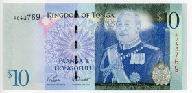 Tonga 10 Pa'anga 2008 (ND)
P# 40; #A043769; UNC
