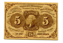 United States 5 Cents 1862
P# 97c; UNC
