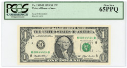 United States 1 Dollar 1993 PCGS 65
P# 490b; #H00444404B