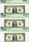 United States 3 x 1 Dollar 2006 PCGS 64 - 66
P# 523a