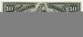 Uruguay 10 Pesos 1887 R
P# S212a; #49037; UNC; Rare