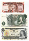 World Lot of 3 Notes 1966 - 1998
Various Countries, Dates & Denominations; UNC