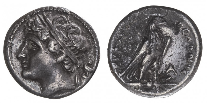 Sicile, Syracuse, Hiéron II (274-216 av. J.-C.). Drachme ND (274-216 av. J.-C.)....