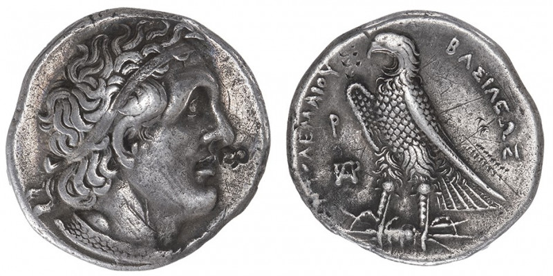 Royaume lagide, Ptolémée Ier (305-285 av J-C). Tétradrachme ND (après 290 av. J....