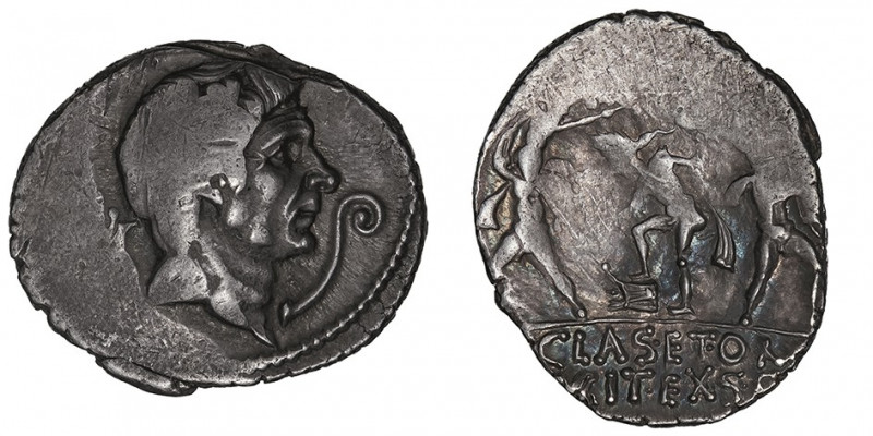 Sextus Pompée. Denier ND (42-40 av. J.-C.), Sicile.

RRC.511/3a - Syd.1344 ; A...