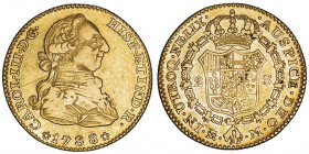 Charles III (1759-1788). 2 escudos 1788/1 M/PJ, Madrid.

Aureo 1574 - Fr.286 ; Or - 6,68 g - 21,5 mm - 12 h

Provient de la vente Auctiones AG 3, ...