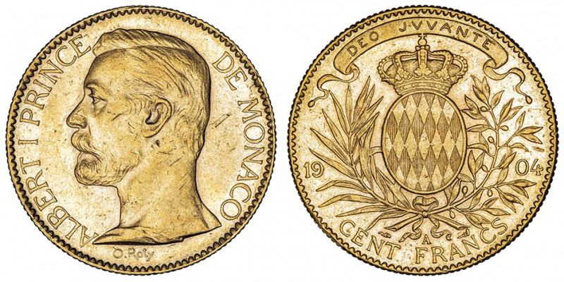 Albert Ier (1889-1922). 100 (Cent) francs 1904, A, Paris.

G.MC.124 - Fr.13 ; ...