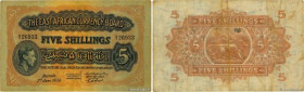 Country : EAST AFRICA 
Face Value : 5 Shillings  
Date : 01 juin 1939 
Period/Province/Bank : East African Currency Board 
Catalogue reference : P.28a...