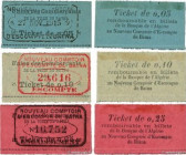 Country : ALGERIA 
Face Value : 5, 10 et 25 Centimes Lot 
Date : 27 novembre 1915 
Period/Province/Bank : Émissions Locales 
Department : Union des Co...