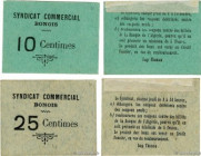 Country : ALGERIA 
Face Value : 10 et 25 Centimes Lot 
Date : (1916-1918) 
Period/Province/Bank : Émissions Locales 
Department : Syndicat Commercial ...