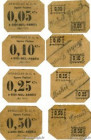 Country : ALGERIA 
Face Value : 5, 10, 25 et 50 Centimes Lot 
Date : Mai 1916 
Period/Province/Bank : Émissions Locales 
Department : Syndicat D.C.S S...