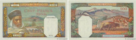 Country : ALGERIA 
Face Value : 100 Francs  
Date : 23 mai 1945 
Period/Province/Bank : Banque de l'Algérie 
Catalogue reference : P.85 
Additional re...