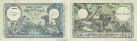 Country : ALGERIA 
Face Value : 500 Francs  
Date : 28 avril 1943 
Period/Province/Bank : Banque de l'Algérie 
Catalogue reference : P.93 
Alphabet - ...