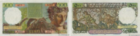 Country : ALGERIA 
Face Value : 500 Francs  
Date : 22 novembre 1955 
Period/Province/Bank : Banque de l'Algérie et de la Tunisie 
Catalogue reference...