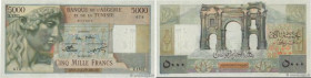 Country : ALGERIA 
Face Value : 5000 Francs  
Date : 24 novembre 1955 
Period/Province/Bank : Banque de l'Algérie et de la Tunisie 
Catalogue referenc...