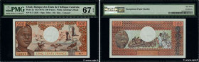 Country : CHAD 
Face Value : 500 Francs  
Date : (1983) 
Period/Province/Bank : B.E.A.C. 
Catalogue reference : P.2a 
Alphabet - signatures - series :...